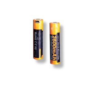 Batteria ricaricabile Fenix 18650 da 2600 mAh