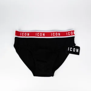 ICON Slip Uomo Nero/Rosso 47305