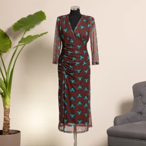 ABITO AMALFI TIGER BLUE -IL THE DELLE 5-