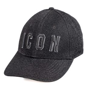 ICON Cappello Lurex Nero ICXF2W6A041