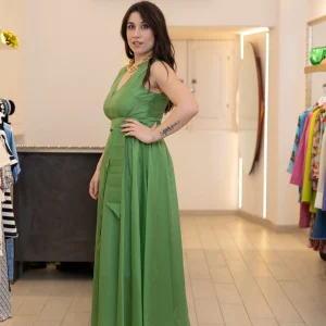 ABITO VERDE LUNGO -ANONYME-