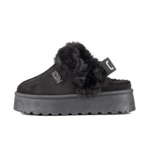 ICON Sabot Pelliccia Nero IC04679SD