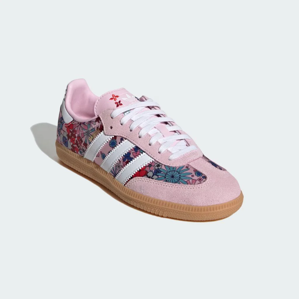 Adidas Samba OG Liberty London Clear Pink Floral (GS) JQ2008 - immagine 4
