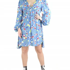 Abito corto a fiori - Solotre